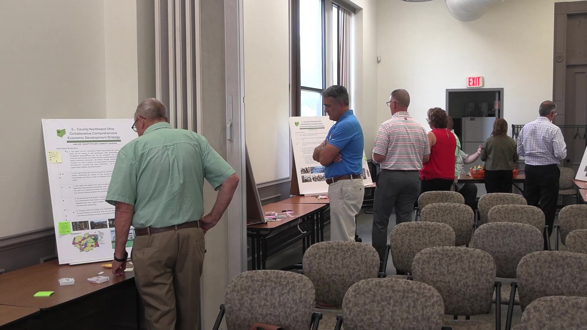 Allen Economic Development Group reviews regional five-county economic strategy moves forward vision statements